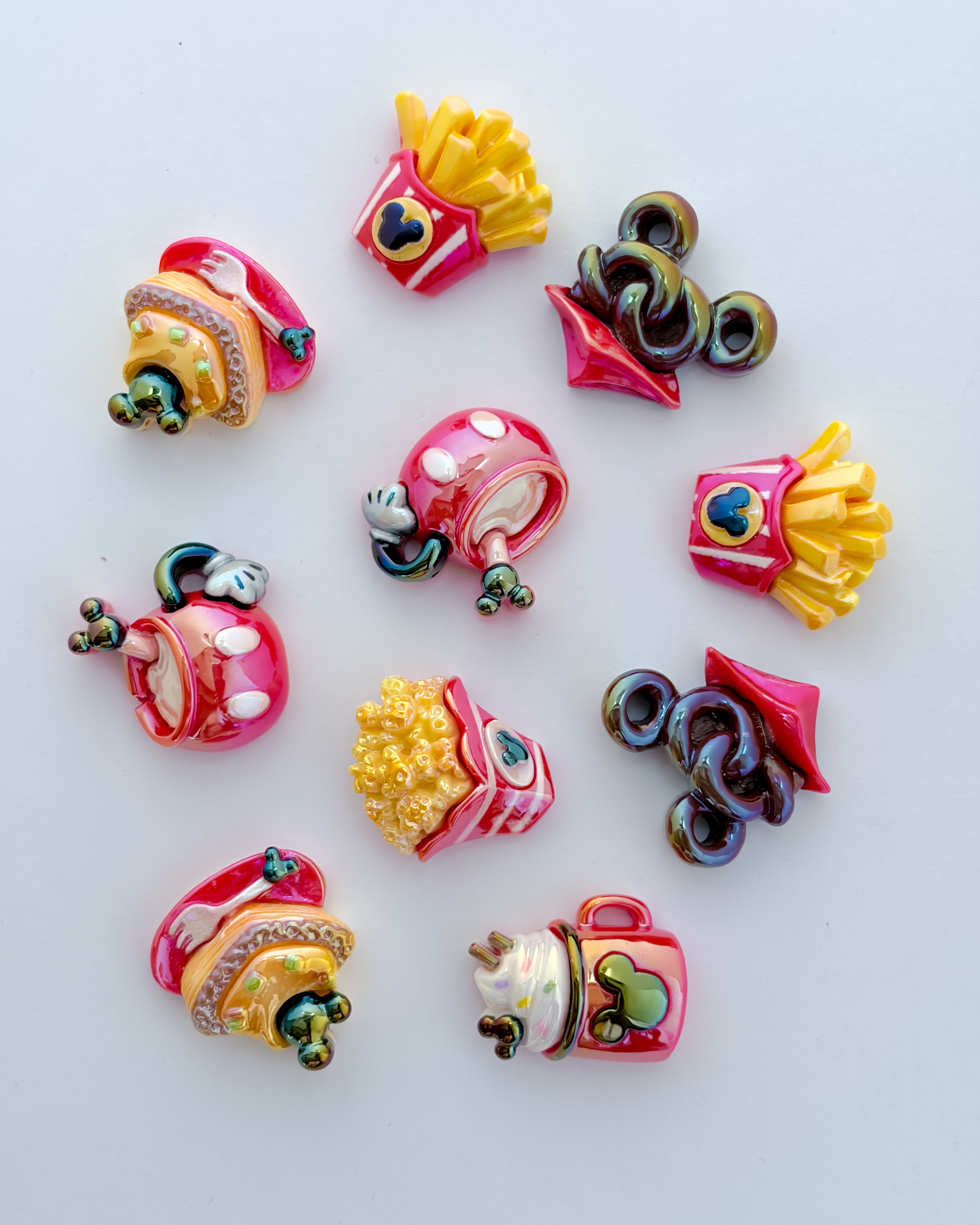 Food charm - 10 pc