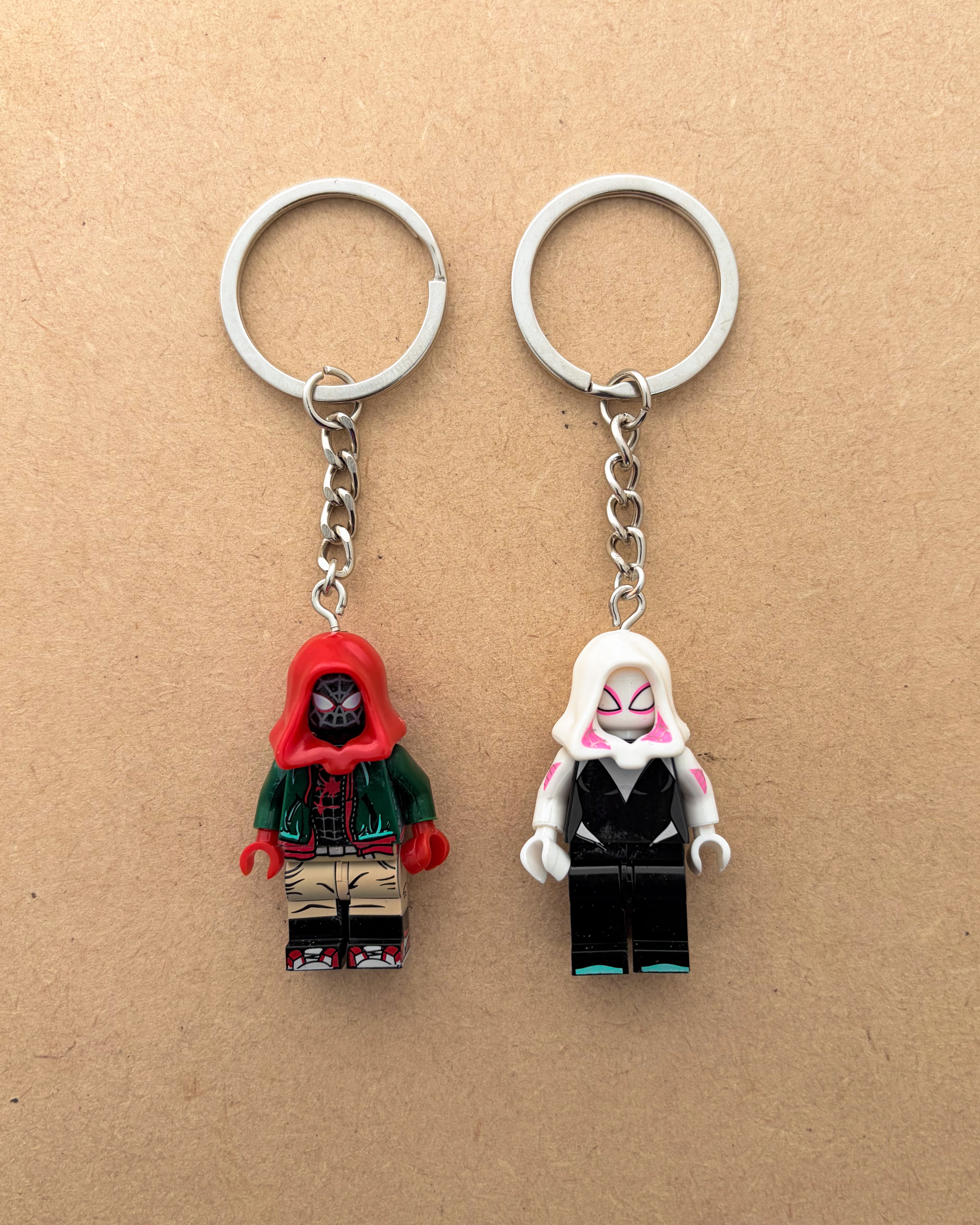 Spider Couple Keychains