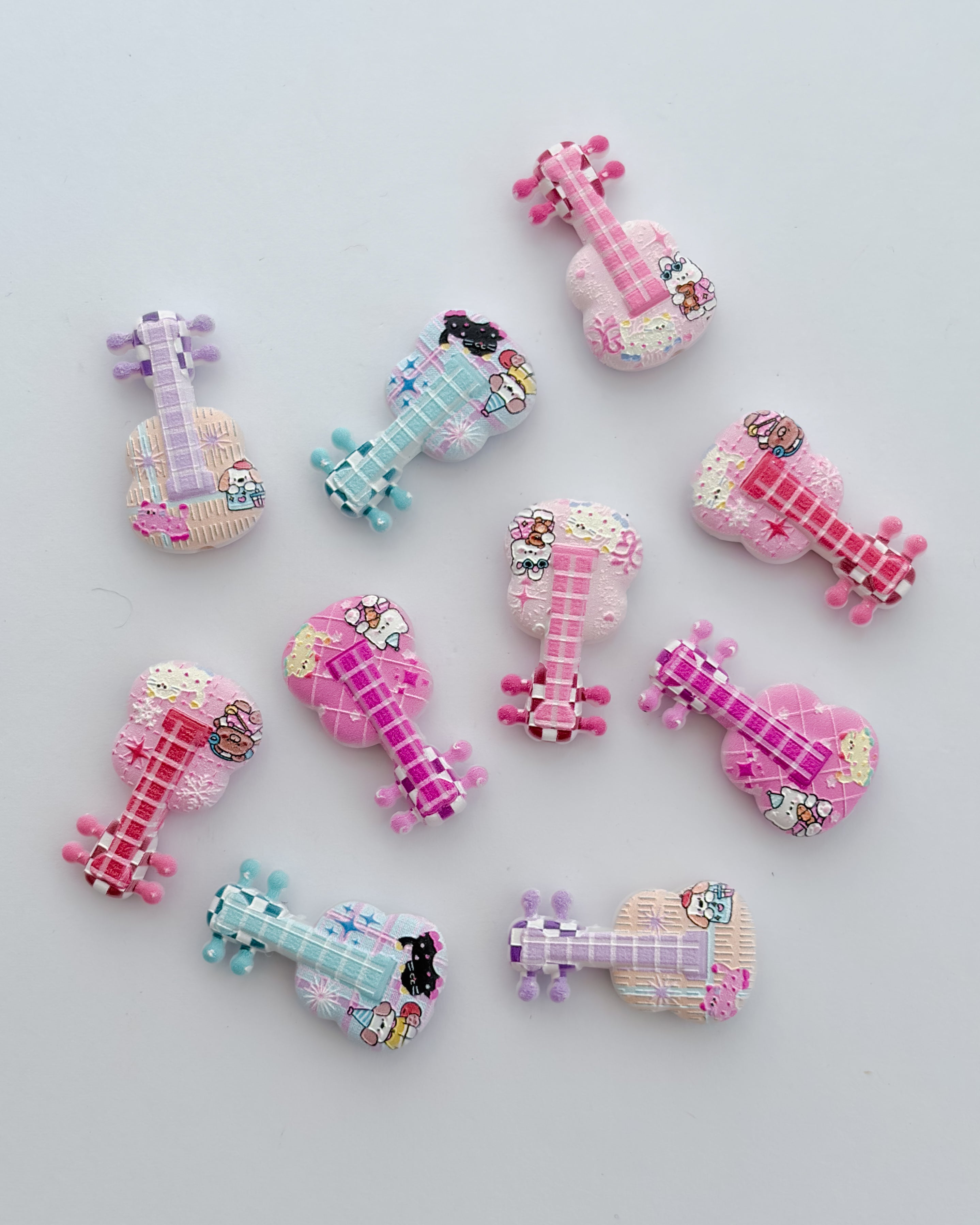 31.0 fancy acrylic beads - 10 pc