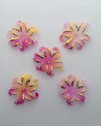 Pink + yellow arm cuff flower - 50 grams