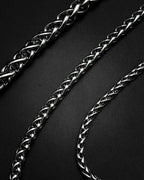 Stainless steel fox tail chain