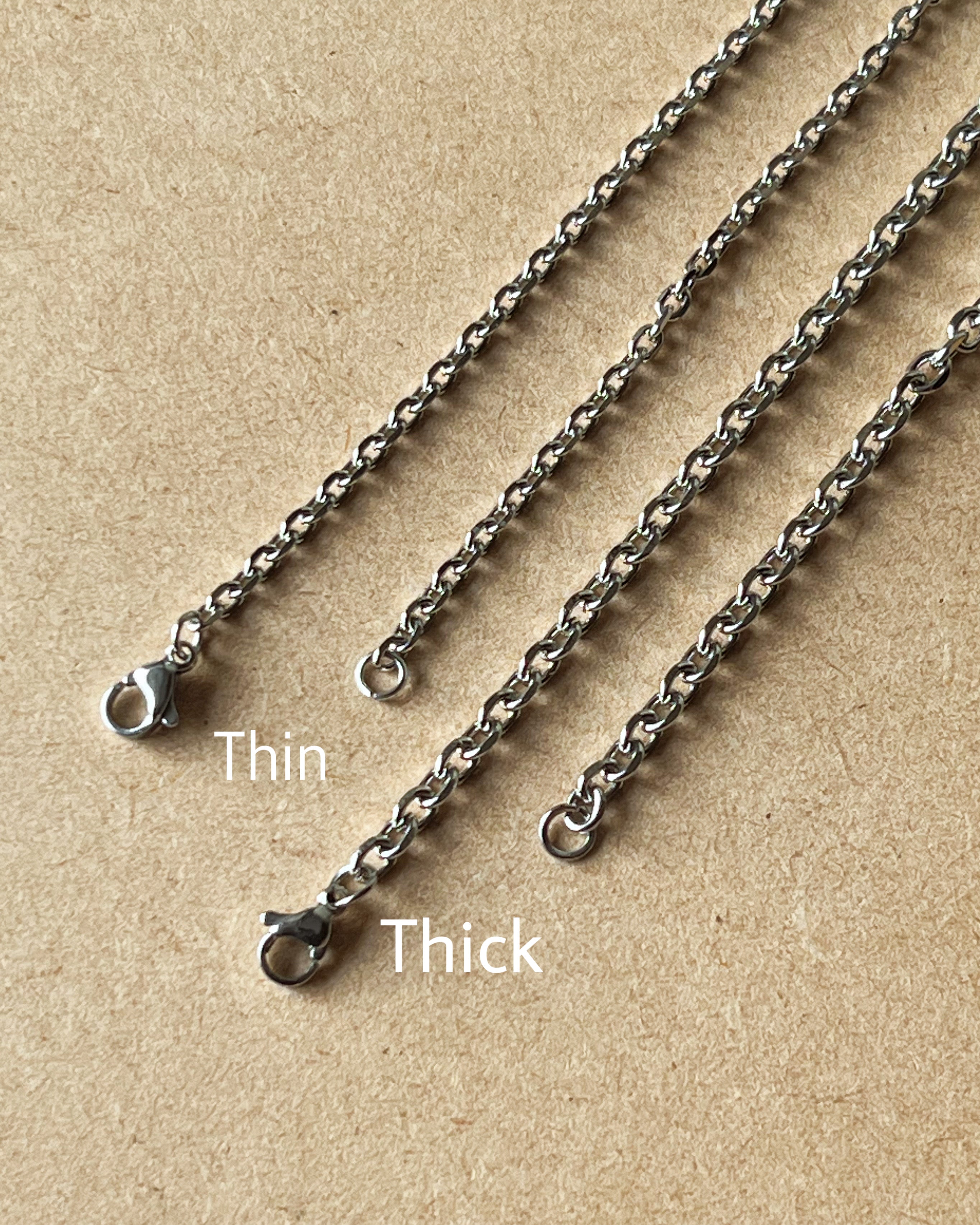Steel link chain - 1 pc