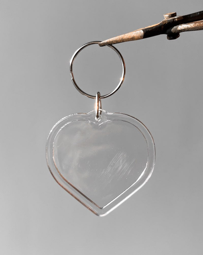 Acrylic heart photo frame 95-100 pc pack